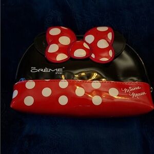 Minnie Mouse Polka Dot Cosmetic Pouch